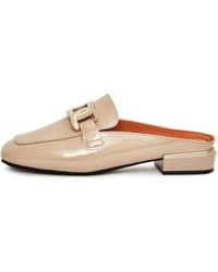 CESARE GASPARI - Glossy Charm Mules - Lyst