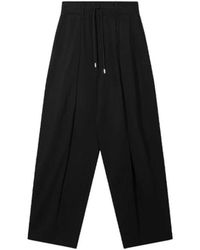 10Days - Broeken ,Zwart ,Katoen Wijde Broek - Lyst