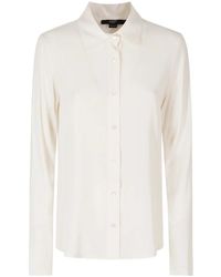 Seventy - Overhemden ,Wit ,Katoen Camicia - Lyst
