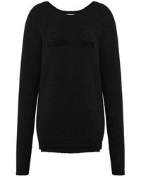 Alberta Ferretti - Round-Neck Knitwear - Lyst