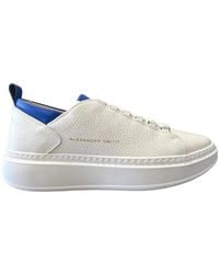 Alexander Smith - Weiße Low-Top-Sneaker - Lyst