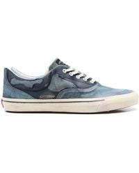 HIDNANDER - Blaue Sneakers Mit Logo-Patch - Lyst