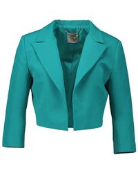 Rinascimento - Elegante giacca bolero verde per donne - Lyst