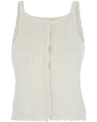 DUNST - Sleeveless Tops - Lyst