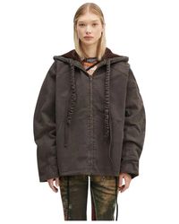 OTTOLINGER - Omkeerbare Denim Jas - Lyst