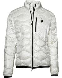 Blauer - Jassen ,Wit ,Daniel Padded Jacket - Lyst