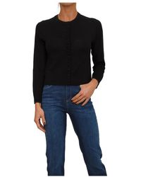 Nenette - Cardigan Coreana Pura Lana - Lyst