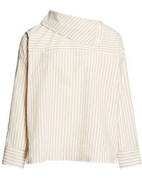 Yves Salomon - Neutrals Tops - Lyst