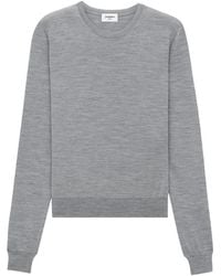 Saint Laurent - Round-Neck Knitwear - Lyst