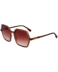 Karl Lagerfeld - Eingefasste sonnenbrille mit filter 3 gläser - Lyst
