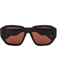 Facehide - Accessoires ,Rood ,Stijlvolle Zonnebril Voor Ultieme Zonbescherming - Lyst