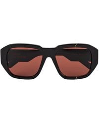 Facehide - Accessoires ,Rood ,Stijlvolle Zonnebril Voor Ultieme Zonbescherming - Lyst