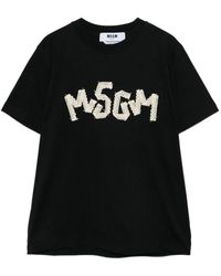 MSGM - T-Shirts - Lyst