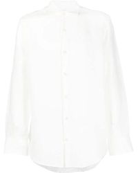 Mc2 Saint Barth - Camicia in lino bianca - Lyst
