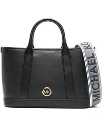 Michael Kors - Schwarze Tote Tasche Für Frauen - Lyst
