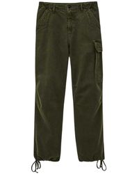 Ba&sh - Broeken ,Groen ,Katoen Fino Utility Broek - Lyst