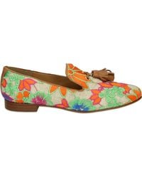 Pedro Miralles - Grüne Slip-On Schuhe Mit G Weite - Lyst