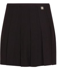 Givenchy - Bruine Wollen Mix Rok - Lyst