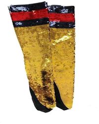 Gucci Webright Sequin Embellished Socks - Geel