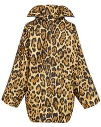 Alaïa - Animalier Gelaagde Jas - Lyst
