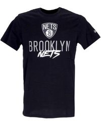 KTZ - Nba Script Tee Zwart/Wit - Lyst