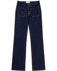 Munthe - Jeans a vita alta con tasche oversize - Lyst