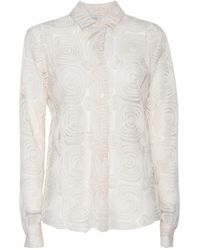 Mazzarelli - Overhemden ,Tule Camicia - Lyst
