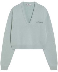 Acne Studios - V-Neck Knitwear - Lyst