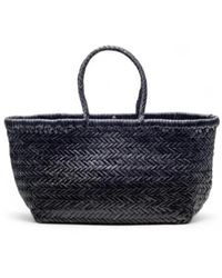 Dragon Diffusion - Tassen ,Zwart ,Leer Bamboo Triple Jump Small Tote Bag - Lyst