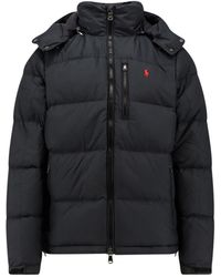 Polo Ralph Lauren - Jassen ,Zwart ,Polyester Gorham Down Jacket - Lyst