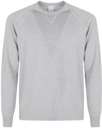 Eleventy - Truien & Vesten ,Wit ,Trui Met Lange Mouwen - Lyst