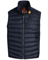 Parajumpers - Jassen ,Blauw ,Polyester Zavier Vest - Lyst