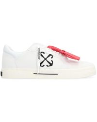 Off-White c/o Virgil Abloh - Sneakers low-top new vulcanized in canvas - Lyst