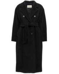 Max Mara - Jassen ,Zwart ,Wol The Madame Icon Coat - Lyst