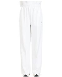Lacoste - Trousers > wide trousers - Lyst