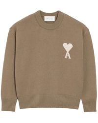 Ami Paris - Round-Neck Knitwear - Lyst