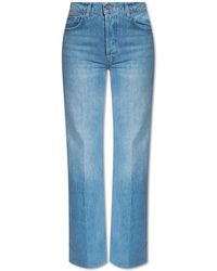 Anine Bing - Hugh Wide Leg Jeans - Lyst