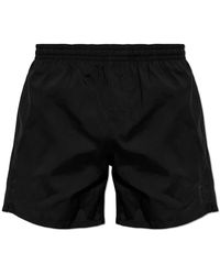 Balmain - Badmode ,Zwart ,Polyester Swim Shorts - Lyst