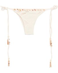 PATBO - Beaded Bikini Top - Lyst