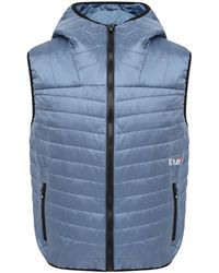 Ice Play - Jassen ,Blauw Puffer Jas - Lyst
