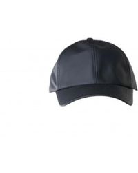 Rains - Accessoires ,Zwart ,Klassieke Baseball Cap Met Gebogen Klep - Lyst