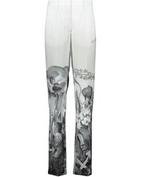 Off-White c/o Virgil Abloh - Slim-Fit Trousers - Lyst