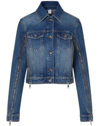 Liu Jo - Jassen ,Blauw ,Denim Denim Jack Met Rits - Lyst