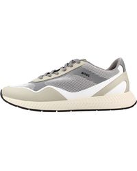 BOSS - Titanium Runn Sneaker - Lyst