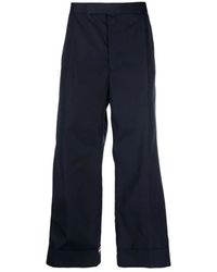 Thom Browne - Cropped Trousers - Lyst