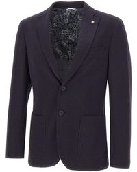 Manuel Ritz - Single-Breasted Blazer - Lyst
