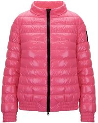 Herno - Jassen ,Roze ,Korte Donsjas Met Hoge Kraag - Lyst