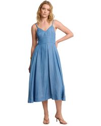 Kocca - Lässiges Ausgestelltes, Langes Kleid - Lyst