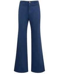 Chloé - Wide Trousers - Lyst