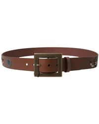 Dolce & Gabbana - Brauner sizilianischer Westerngürtel aus Leder - Lyst